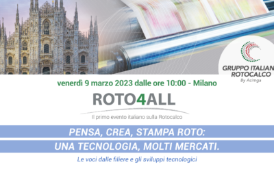 ROTO4ALL TORNA IL 9 MARZO 2023 – DIVENTA SPONSOR DELL’EVENTO