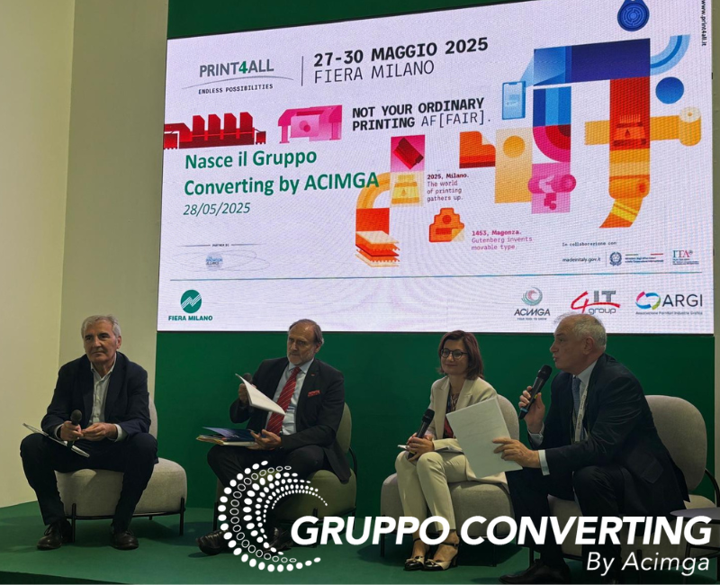 NASCE IL GRUPPO CONVERTING DI ACIMGA